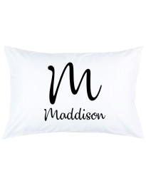 Personalized Big letter with Custom Name printed pillowcase covers Personalized Big letter with Custom Name printed pillowcase covers